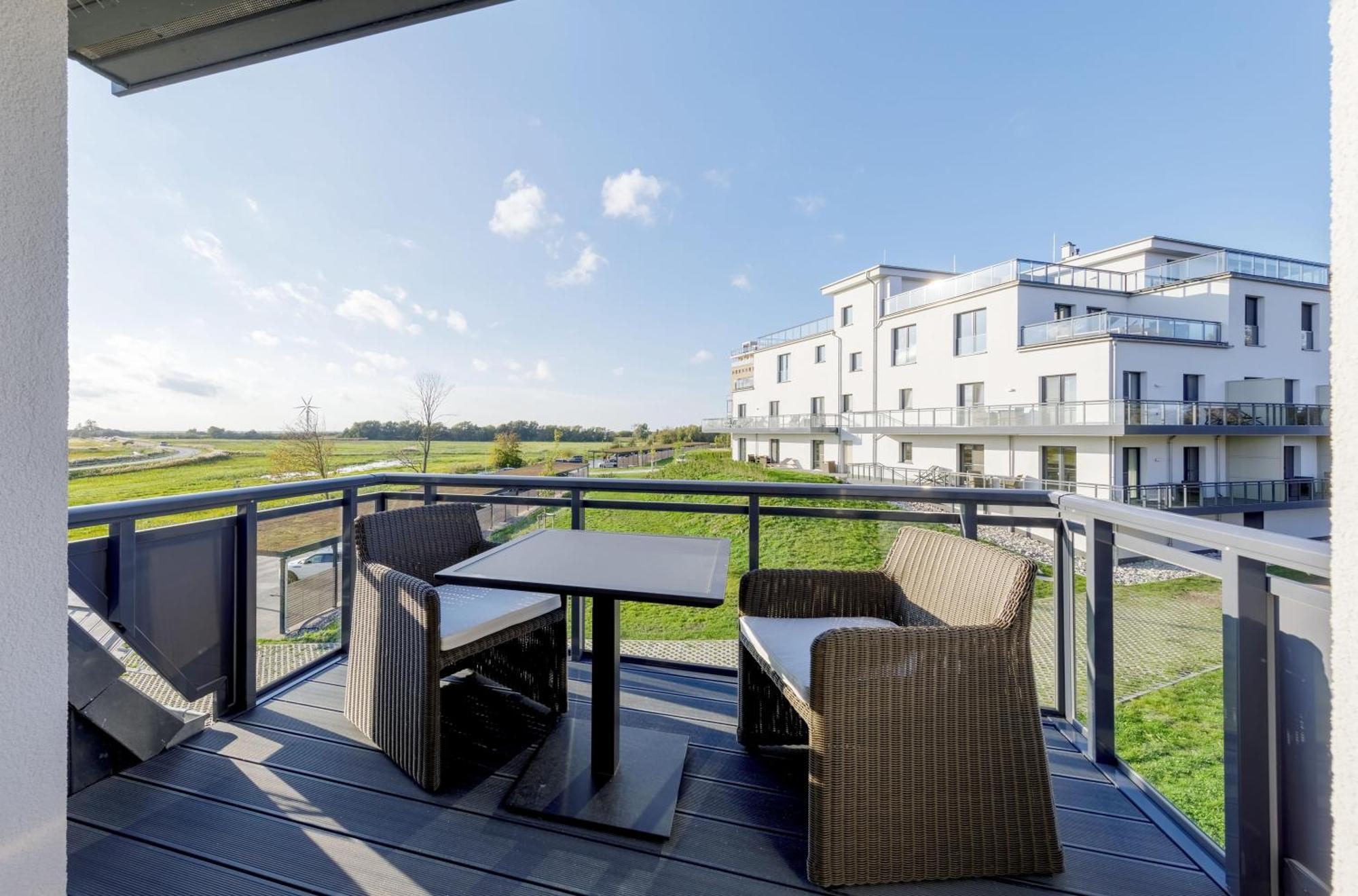 Meerblick Mit Kamin Am Saaler Bodden Wustrow  Exterior photo
